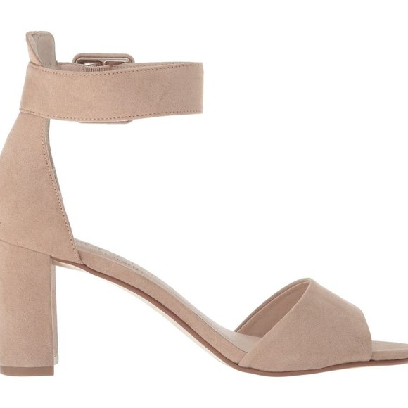 CHINESE LAUNDRY RUMOR MICRO SUEDE NUDE SANDAL - Picture 2 of 3